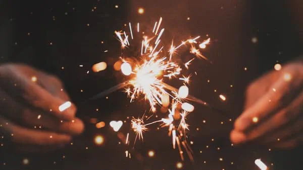 sparklers celebrating Oshyn's Sitecore MVPs