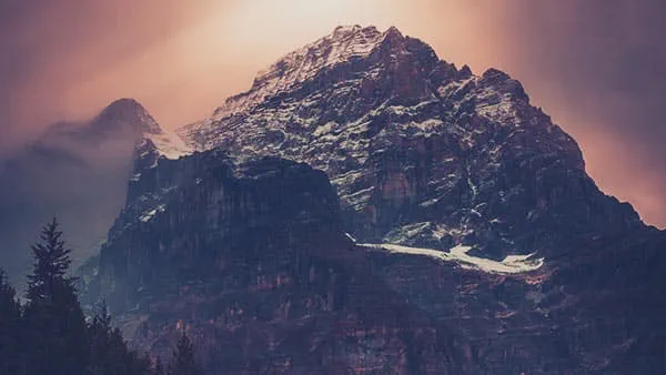 Mountain representing scalability