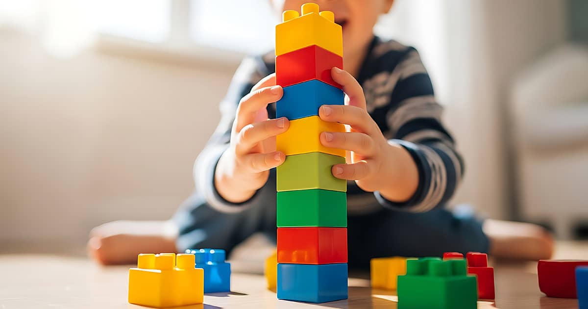 Child building blocks